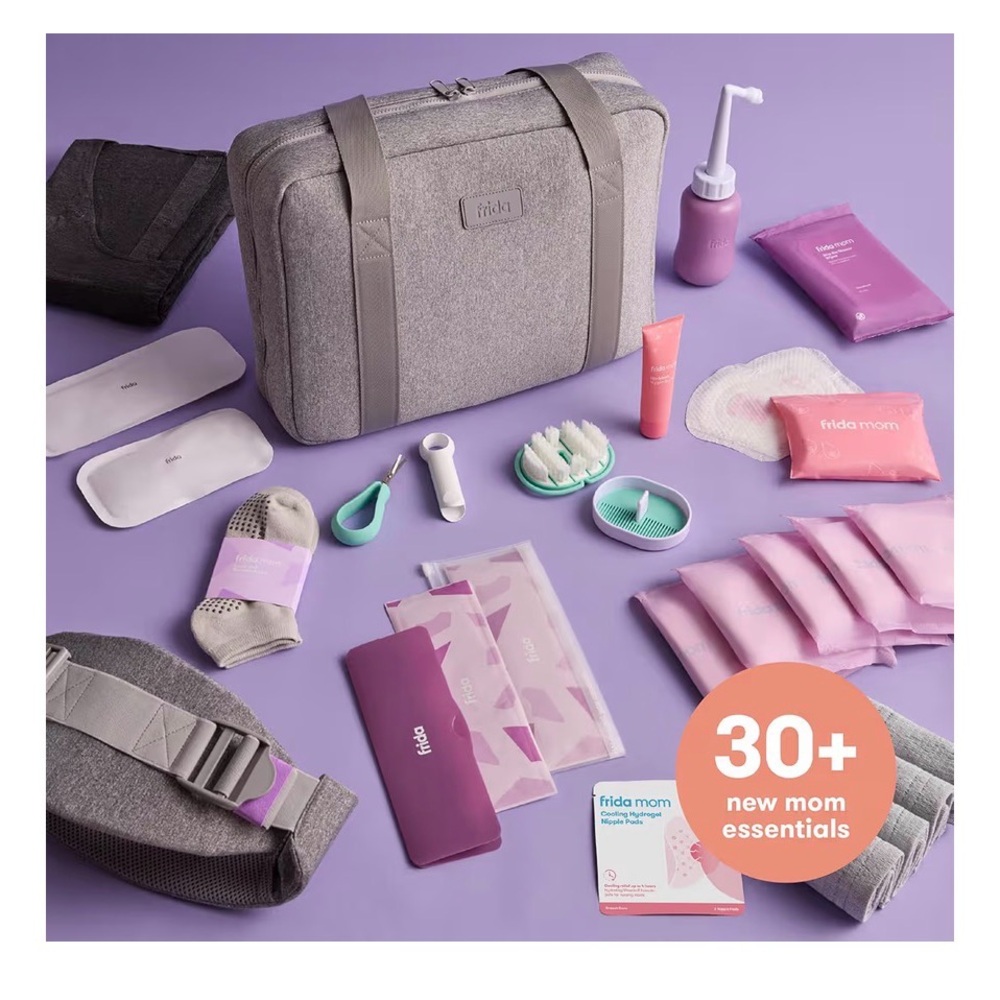 Frida Mom 30pc Pre-Packed Hosptial & Baby Essentials Travel Bag - Picture 3 of 3